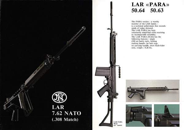 FN 7.62mm FAL (Light Infantry Rifle - LAR) Catalog - GB-img-0