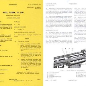 FN 7.62 SLR C1A1 Canadian Services Rifle Manual