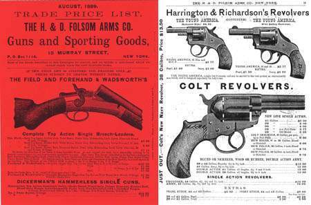 H & D Folsom 1889 Aug. Sporting Goods Catalog - GB-img-0