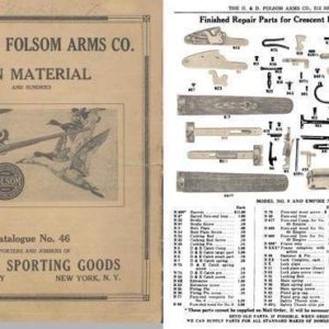H & D Folsom 1937 Gun Materials No. 46- Manual