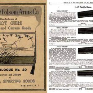 H & D Folsom 1922 Arms Company Catalogue No. 20