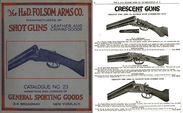 H & D Folsom 1926 Arms Company Catalogue No. 23 - GB-img-0