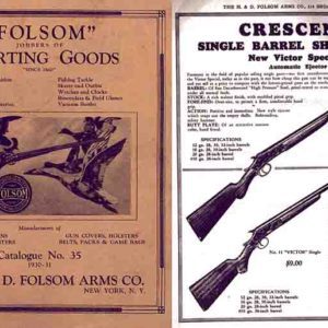 H & D Folsom 1931 Arms Company Catalogue No. 35
