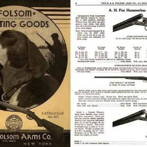 H & D Folsom 1932 Arms Company Catalogue No. 40