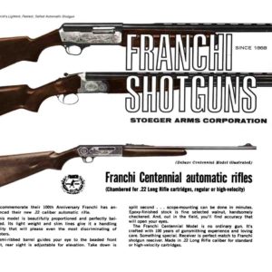 Franchi 1968 Shotgun Catalog by Stoeger