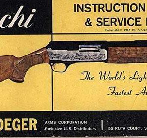 Franchi 1965 Auto-Loading Shotgun Manual by Stoeger
