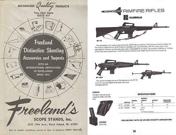 Freeland, Al c1983 Shooting Supplies, Guns and Imports, IL - GB-img-0