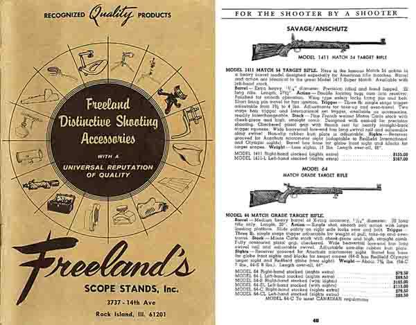 Freeland, Al 1968 Shooting Accessories Catalog - GB-img-0
