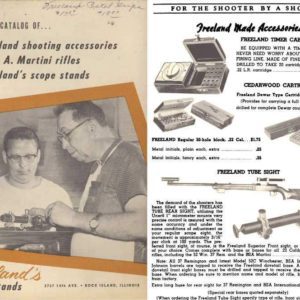 Freeland, Al 1957 Scope Stands, BSA Rifles and Accessories