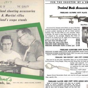 Freeland, Al 1959 Scope Stands, BSA and Accessories