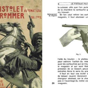 Frommer- Le Pistolet Automatique cal. 7.65 mm c1902 Budapest- Manual