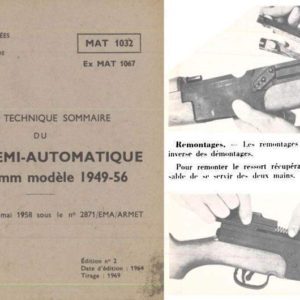Fusil Semi-Automatique 1964 de 7.5mm M1949-56- French- Manual