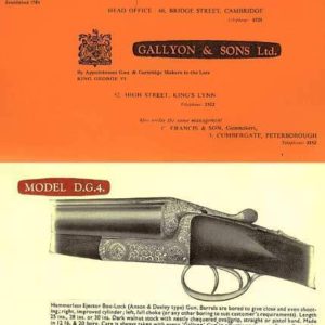 Gallyon 1955 Guns and Rifles