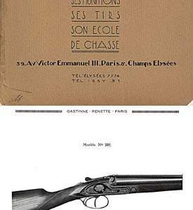 Gastinne Renette Armes 1925 Catalogue, Paris France