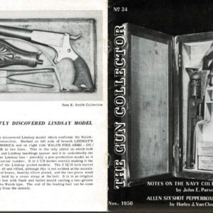 The Gun Collector No 34 Nov. 1950