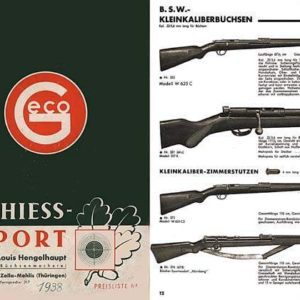 GECO 1938 Schiess-Sport (Gun and Accessory) Catalog