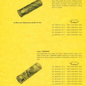 GECO 1953 Ammunition (Spanish Text)