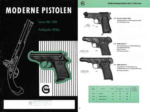 GECO, 1956 Moderne Pistolen Catalog No. 128 - GB-img-0