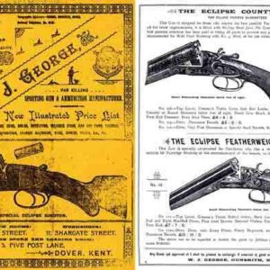 W. J. George Gun 1910 Catalog, Dover, Engl