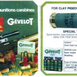 Gevelot Cartouch Munitions 1975 (Paris, Fr. in English)
