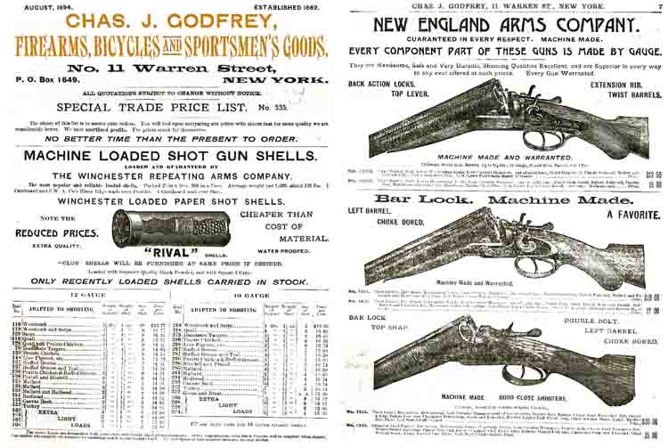 Godfrey, Chas. J. 1894 August Catalog (New York) - GB-img-0