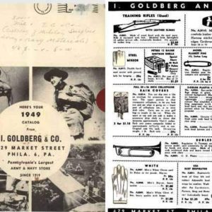 I. Goldberg 1949 Gun and Surplus Goods Catalog, Phila, PA.