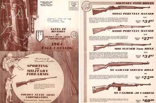 Golden State Arms Co. 1964 Gun Catalog (CA) - GB-img-0