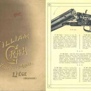 William Grah 1914 Circa Gun Catalog, Liege, Belgium