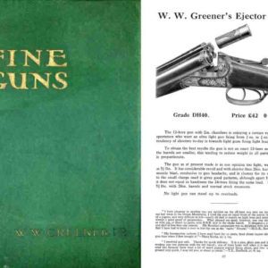 WW Greener 1924 Sporting Guns Catalog (England)