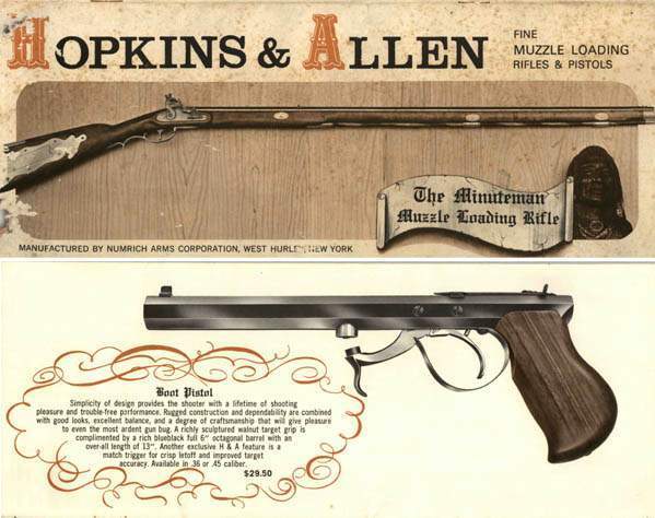 Hopkins and Allen 1975  Gun Catalog by Numrich - GB-img-0