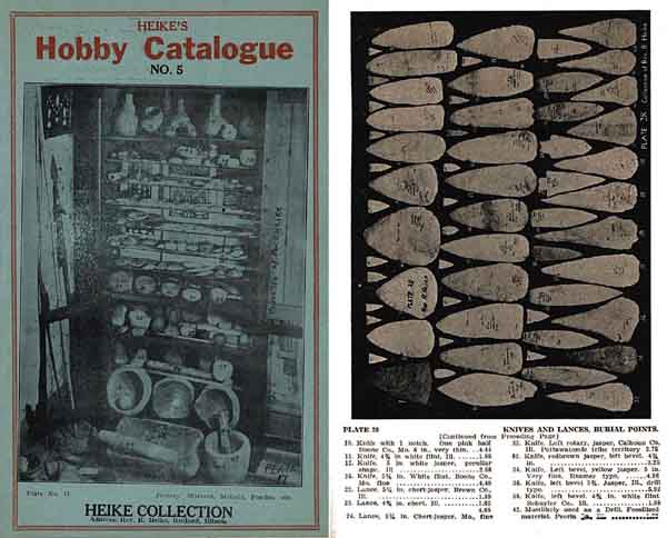 Heike Hobby - Indian Artifact Catalogue 1920  (Illinois) - GB-img-0