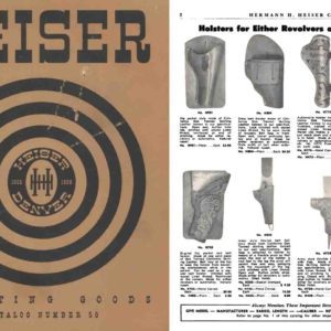 Heiser Gun Holsters and Sporting Goods Catalog #50 (Colorado)