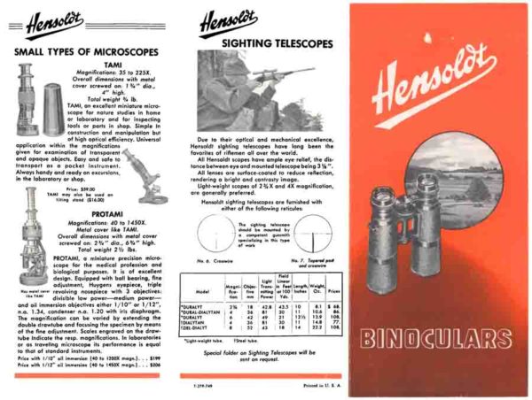 hensold 1956