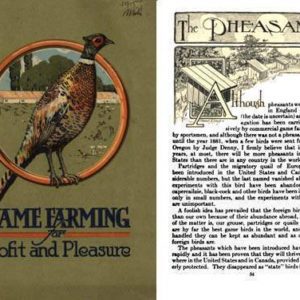 Hercules Powder  1915 - Game Farming  Catalog