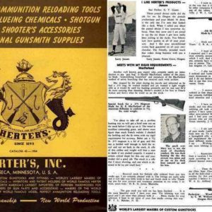 Herter's Inc 1954 Gun Accessories Catalog - Waseca, MN