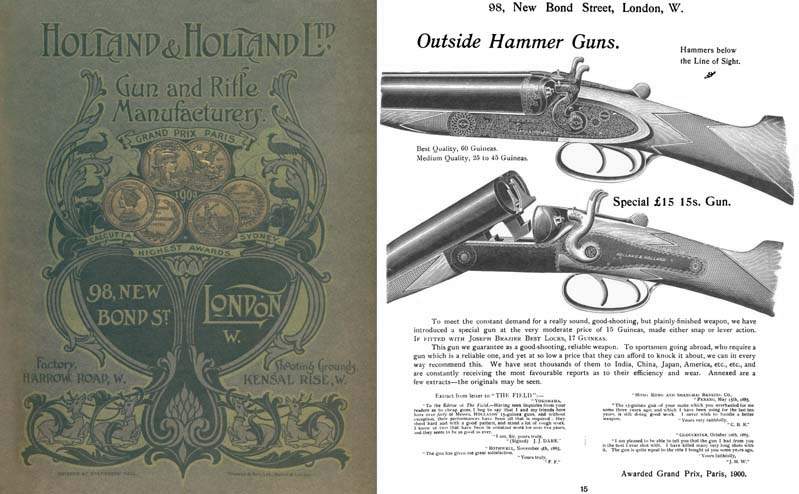 Holland and Holland 1900 Gun Catalog (UK) - GB-img-0