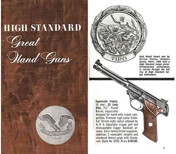 High Standard 1964 Handgun Catalog - GB-img-0
