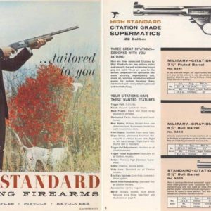 High Standard 1966 Sporting Firearms