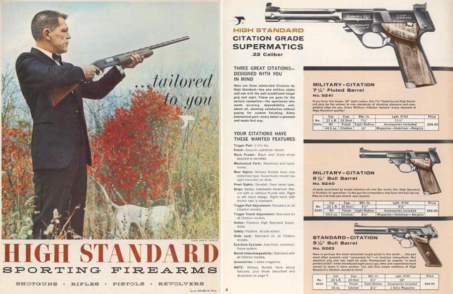 High Standard 1966 Sporting Firearms - GB-img-0