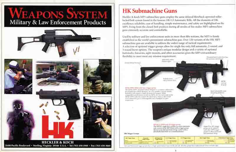 Heckler & Koch 1998 Military and Law Enforcemant Weapons - GB-img-0