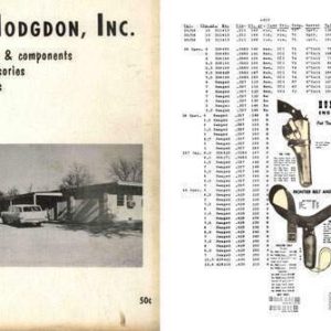 Hodgdon's, BE- 1958 Reloading, Acc, Rifles and Pistols-Shawnee Mission