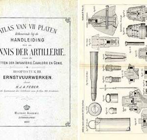 Holland - 1897 Images of Artillery Weapons for Infantry and Cavalry