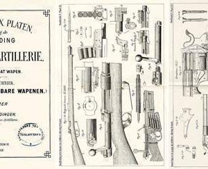 Holland - 1903 Images of Hand Weapons for Artillery Cadets