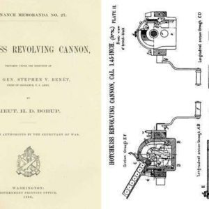 Hotchkiss 1886 Revolving Cannon Ordnance Memo