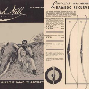 Howard Hill Archery 1962 Catalog