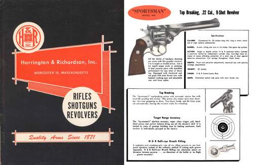 Harrington & Richardson Arms 1956 Gun Catalog - GB-img-0