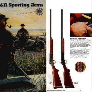 Harrington & Richardson Arms 1982 Arms Gun Catalog