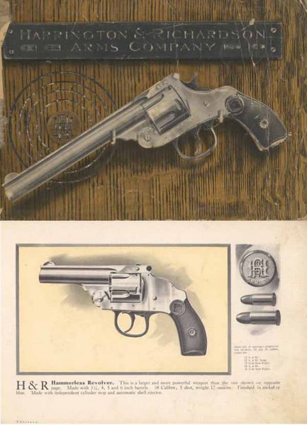 Harrington & Richardson Arms 1906 Revolvers & Gun Catalog - GB-img-0