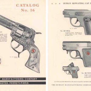 Hubley 1940 Cap Gun Catalog