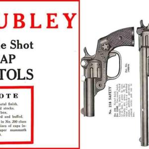 Hubley 1931 Circa Cap Pistol Catalog